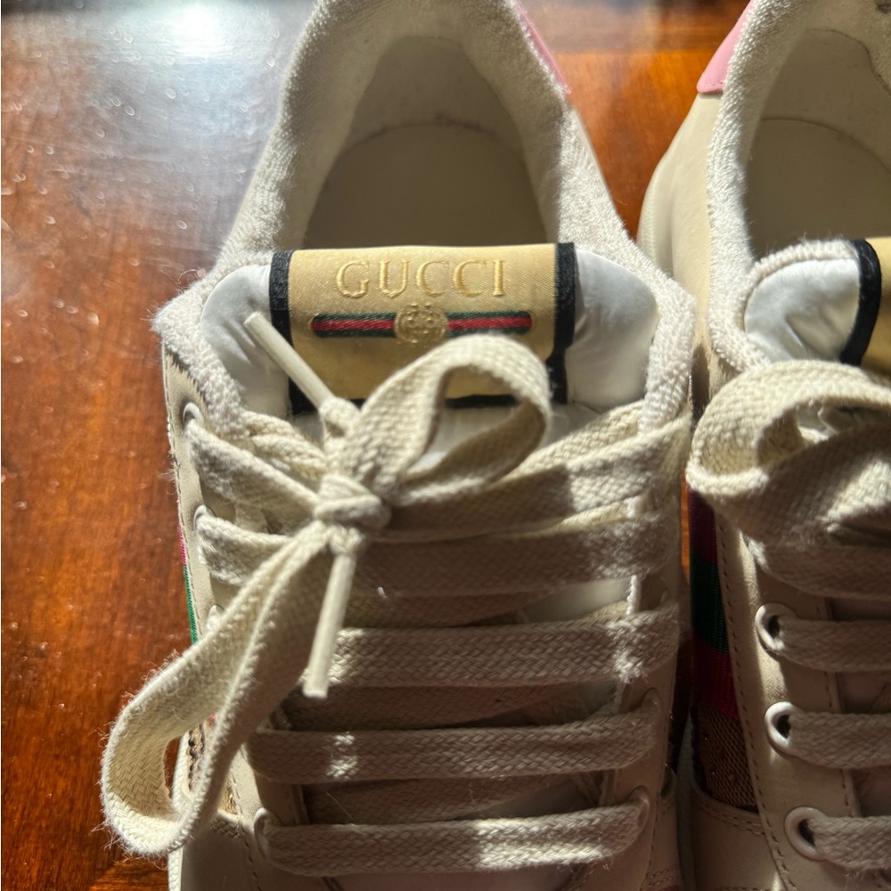 AUTHENTIC NWOT Gucci GG Crystal Screener Sneakers - Picture 12 of 16